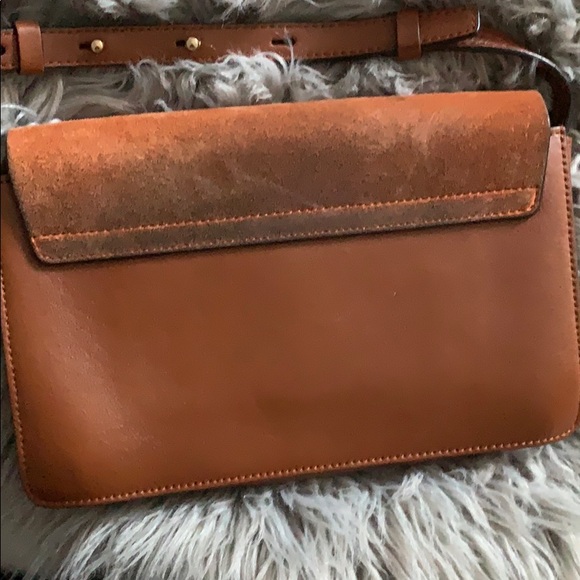 CHLOE Small Faye leather and Suade shoulder bag - Picture 9 of 15